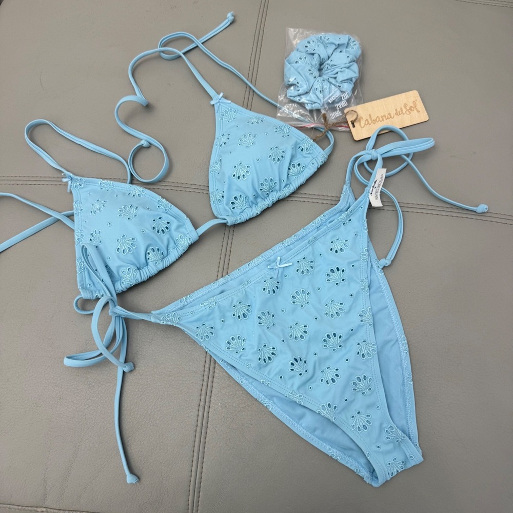 Adore Me Light Blue Bikini Set